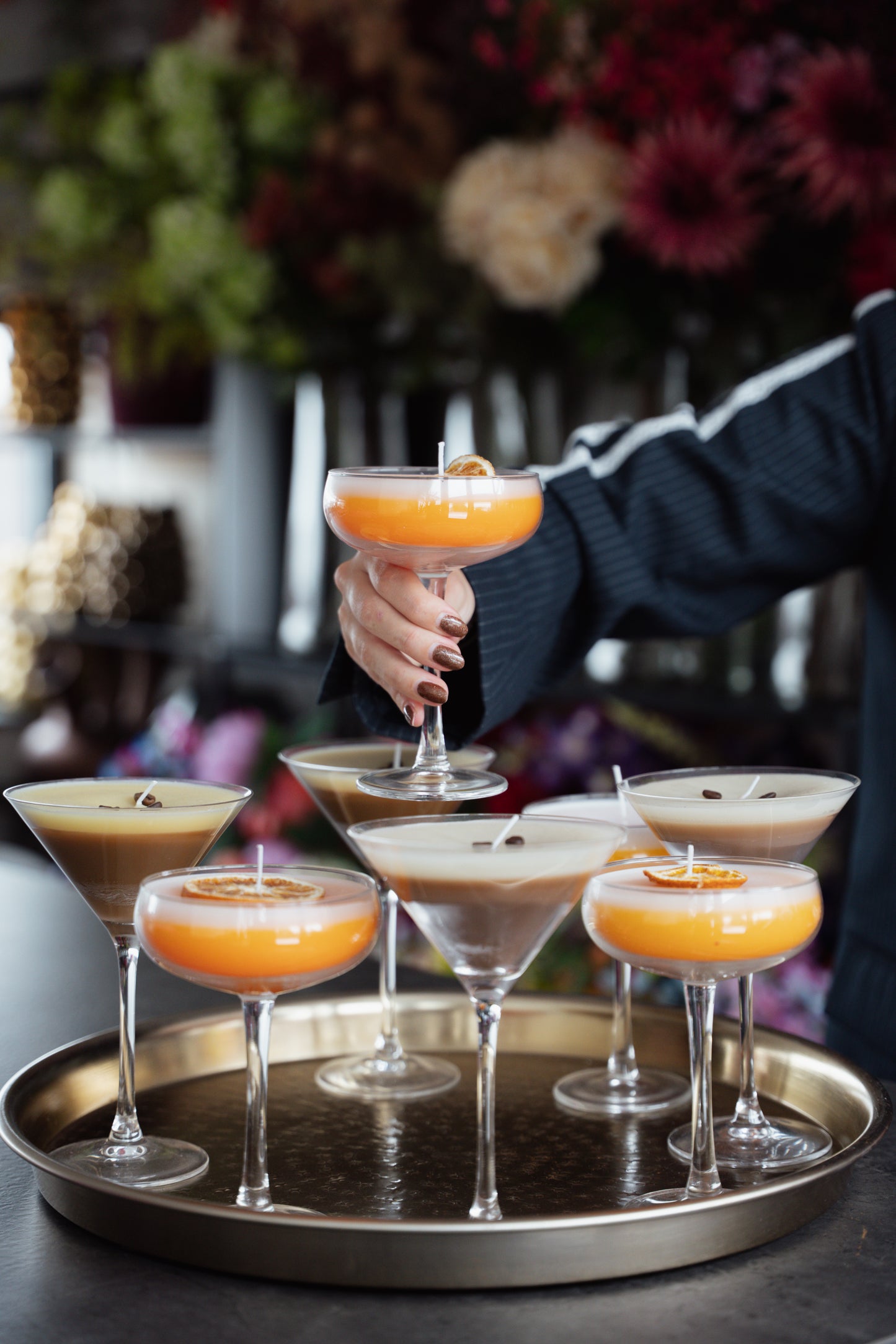 Pornstar martini cocktail kaars