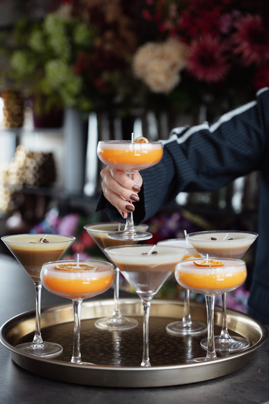 Pornstar martini cocktail kaars